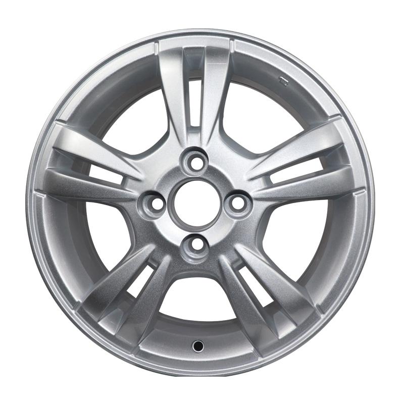 17 inch 4*136mm silver-colored forged truck wheel