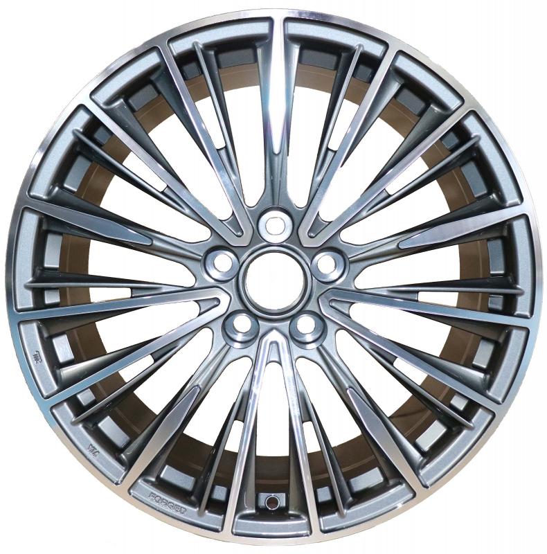 20 inch 5*120mm multi-spoke alloy  forged Wheels