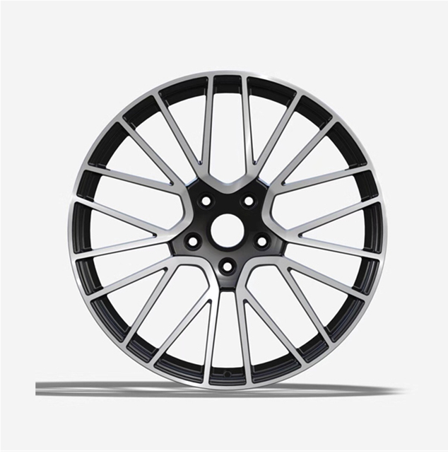 Forged oem wheels multi spokes one piece rims