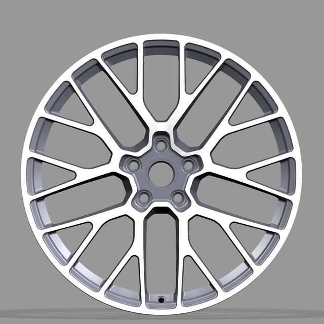 Forged wheel 18 inch machined face