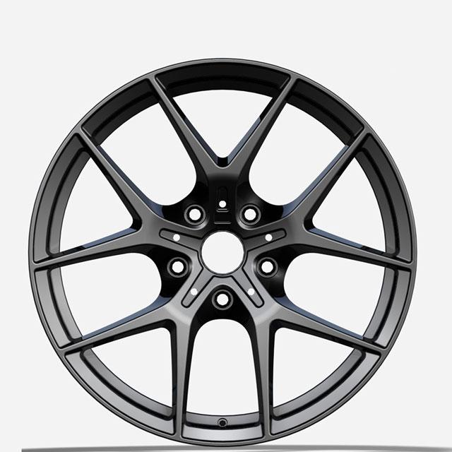 Multi spoke design forged monoblock wheel