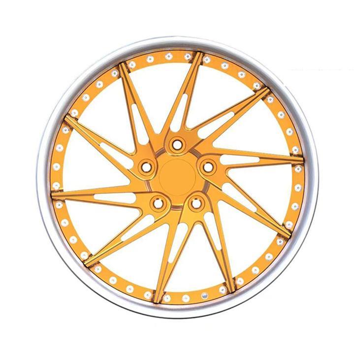 19 inch 2 piece forged alumimum passenger car wheels