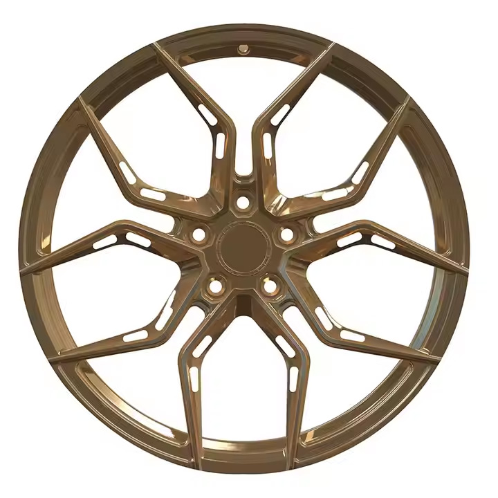 CNC carved forged monoblock wheel