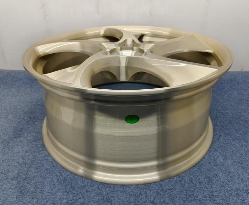 Golden forged wheels