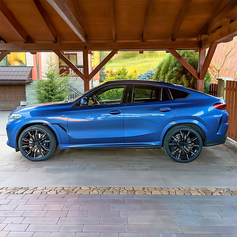 BMW X6 with Rimpower one-piece forged wheels