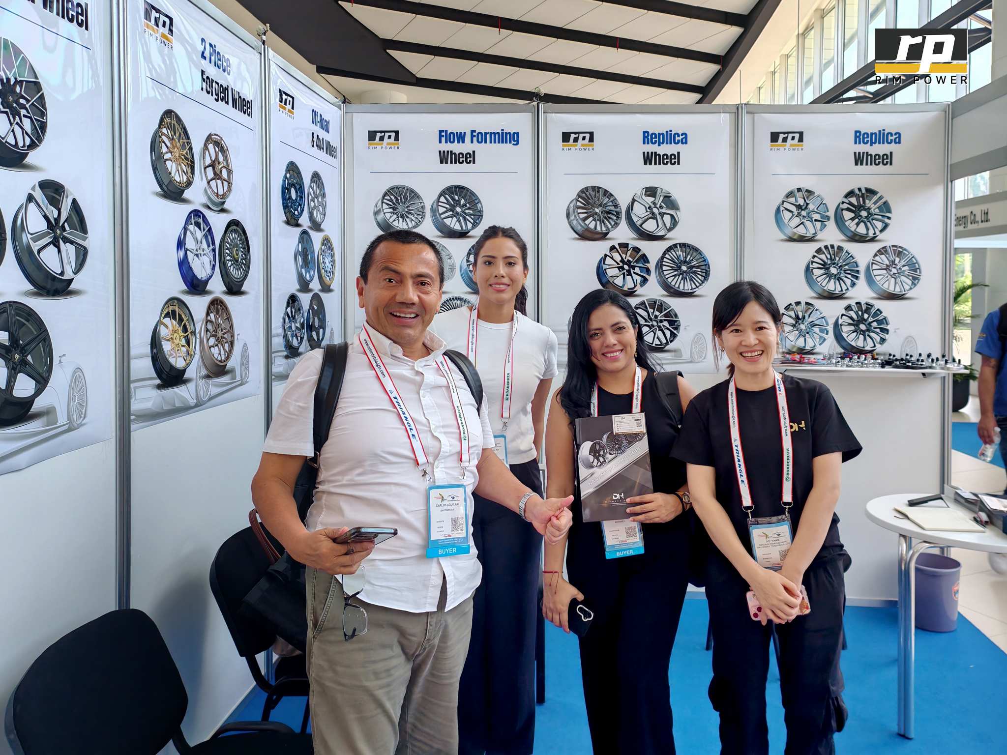RimPower team meeting customers at Latin Tyre Expo 2026 RimPower team meeting customers at Latin Tyre Expo 2026
