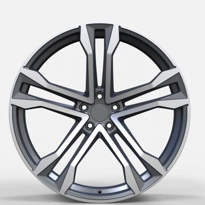 Monoblock forged wheel rim